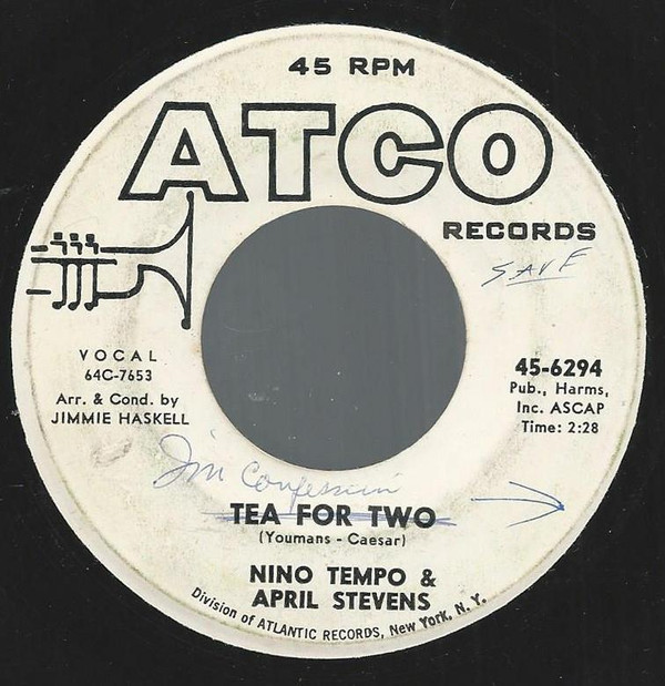 descargar álbum Nino Tempo & April Stevens - Im Confessin That I Love You Tea For Two