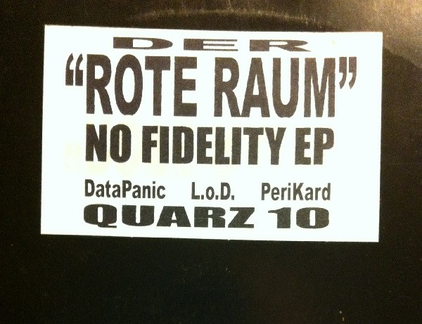 baixar álbum Der Rote Raum - No Fidelity EP