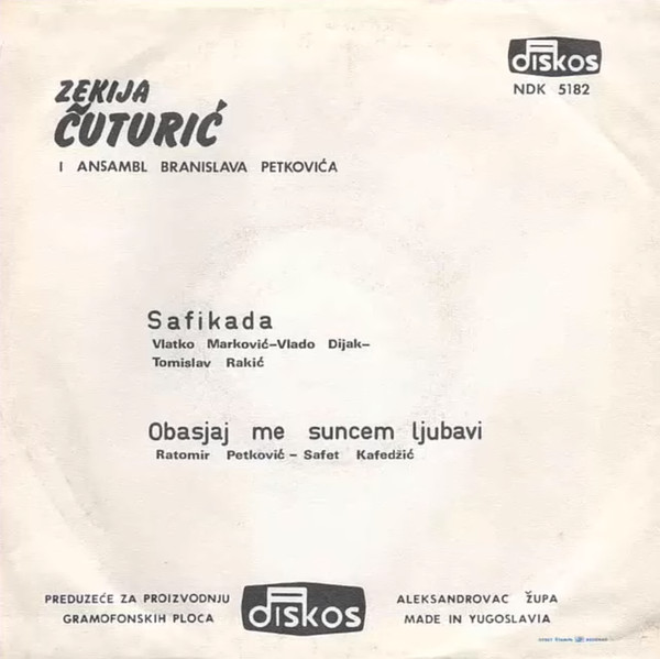 Album herunterladen Zekija Čuturić - Safikada