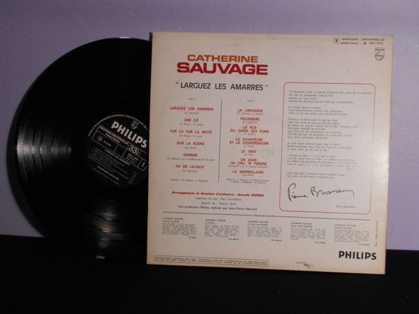 Album herunterladen Catherine Sauvage - Larguez Les amarres