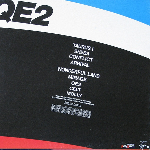 Mike Oldfield - QE2 | Virgin (VL-2216) - 2