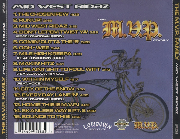 last ned album The MVP Family - Mid West Ridaz