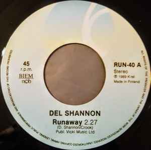Del Shannon - Runaway / Under The Boardwalk album cover