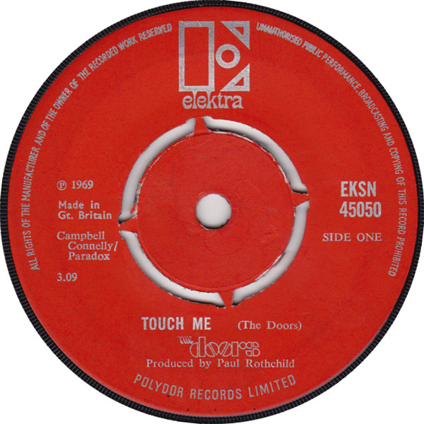 The Doors – Touch Me (1969, Vinyl) - Discogs