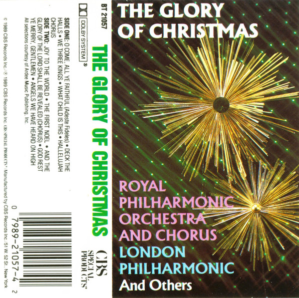 descargar álbum Royal Philharmonic Orchestra, Royal Philharmonic Chorus, London Philharmonic - The Glory Of Christmas