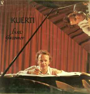 Anton Kuerti - Liszt Glazounov album cover