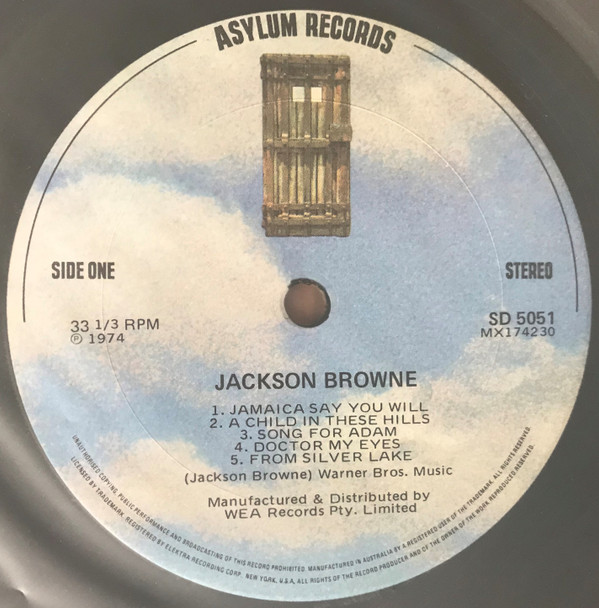 Jackson Browne - Jackson Browne | Asylum Records (SD 5051) - 3