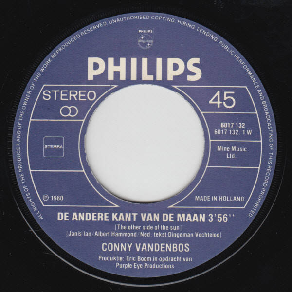 télécharger l'album Conny Vandenbos - De Andere Kant Van De Maan