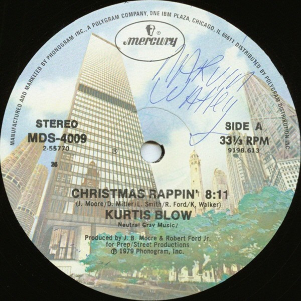 Kurtis Blow - Christmas Rappin' | Releases | Discogs