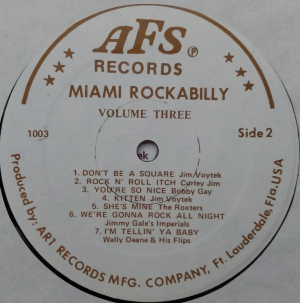 Album herunterladen Various - Miami Rockabilly Volume Three