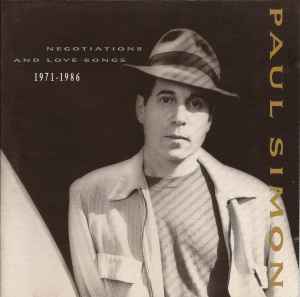 Paul Simon - Negotiations And Love Songs 1971-1986 album cover