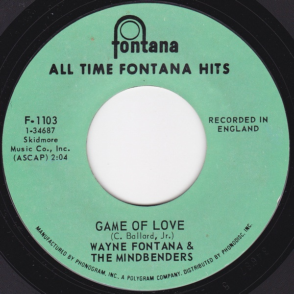 Wayne Fontana & The Mindbenders / The Mindbenders – Game Of