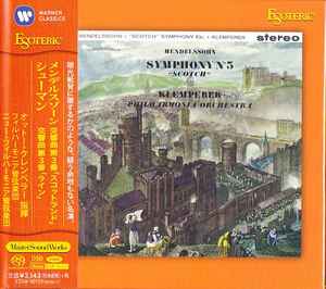 Felix Mendelssohn-Bartholdy, Robert Schumann, Otto Klemperer – Symphony N°3  