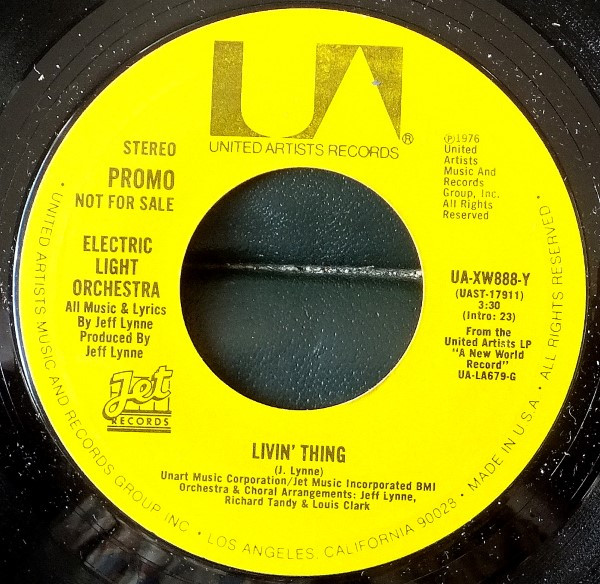 45cat - Electric Light Orchestra - Livin' Thing / Fire On High