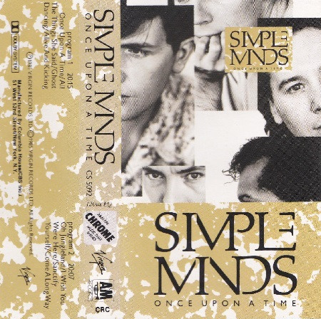 Simple Minds – Once Upon A Time (1985, Cassette) - Discogs