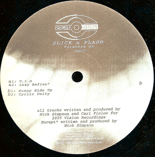 Slick 'N Flash – Firewire EP (1999, Vinyl) - Discogs