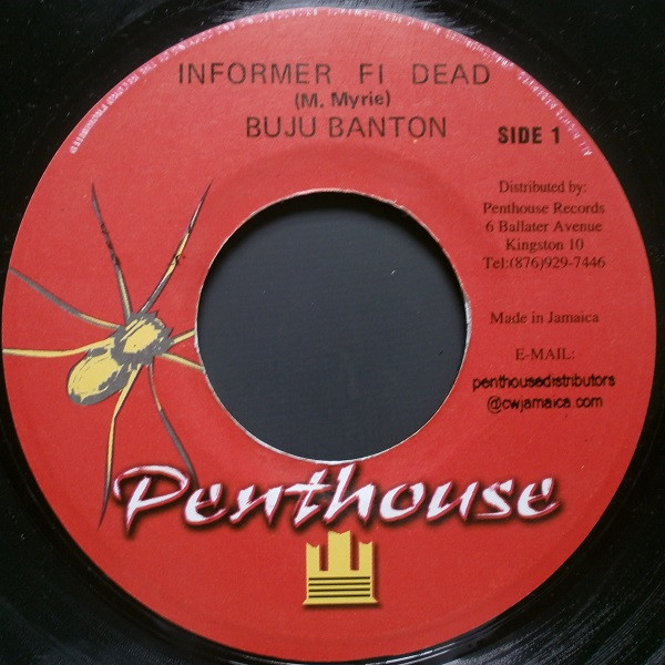 Buju Banton – Informer Fi Dead (1991, Vinyl) - Discogs