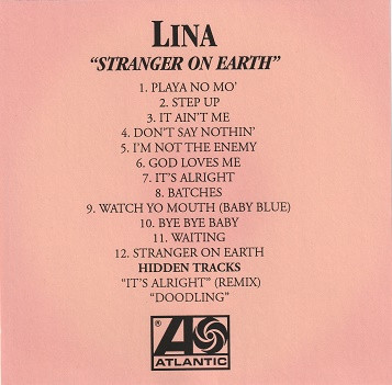 Lina – Stranger On Earth (CDr) - Discogs