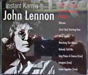 John Lennon - Instant Karma All-Time Greatest Hits album cover