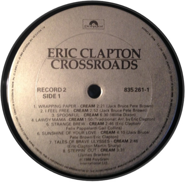 Eric Clapton - Crossroads | Polydor (835 261-1) - 19