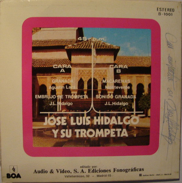 lataa albumi Jose Luis Hildago - Granada