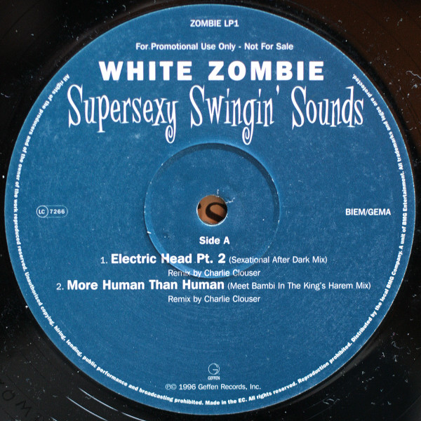 White Zombie – Supersexy Swingin' Sounds (1996, CD) - Discogs