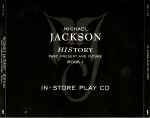Cover of HIStory - Past, Present And Future - Book I (In-Store Play CD), 1995, CD