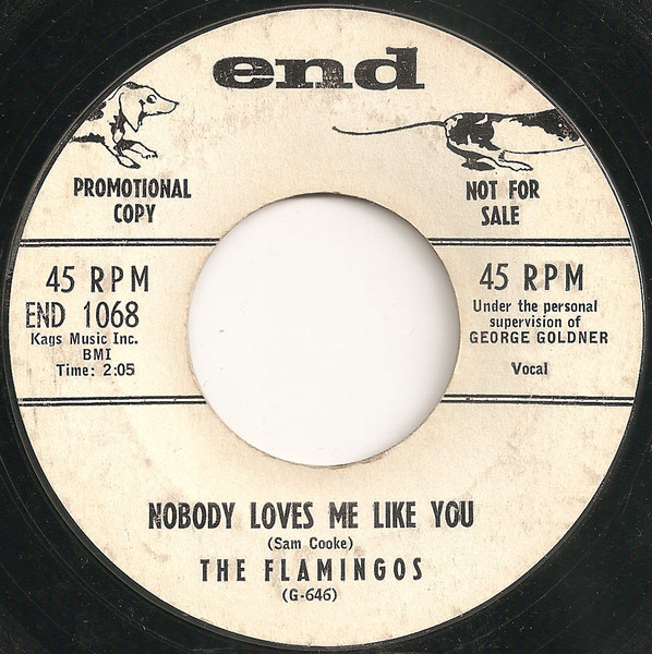 The Flamingos – Nobody Loves Me Like You (1960, Vinyl) - Discogs