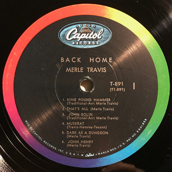 télécharger l'album Merle Travis - Back Home