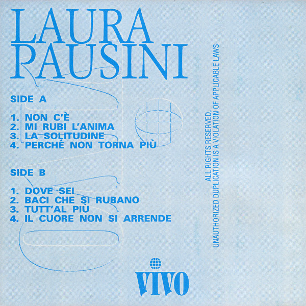 Laura Pausini – debiut album 1993 (2023 vinyl edition / vinilo / vinilinė  plokštelė) 