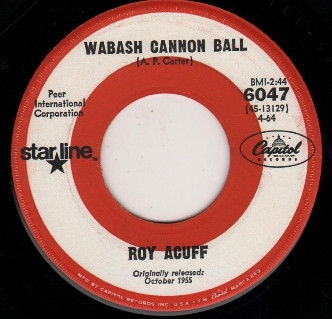 Roy Acuff – Wabash Cannonball / The Great Speckled Bird (Vinyl