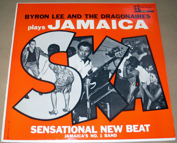 Byron Lee The Dragonaires Plays Jamaica Ska 1964 Black White