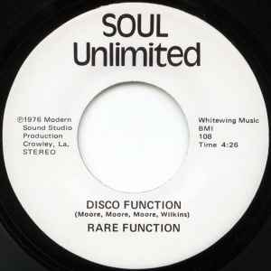 Rare Function - Disco Function album cover