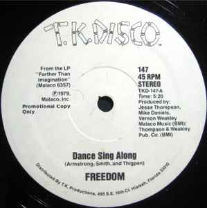 Freedom – Dance Sing Along (1979, Vinyl) - Discogs
