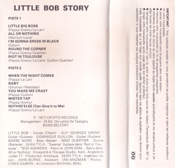 télécharger l'album Little Bob Story - Livin In The Fast Lane