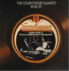 The Count Basie Quartet - Count Basie And The All American Rhythm Section album cover