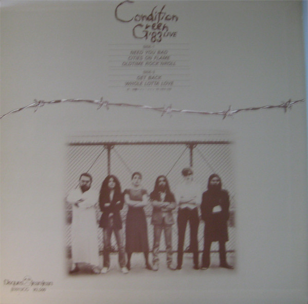 Condition Green – '83 Live (1983, Okinawa distribute edition