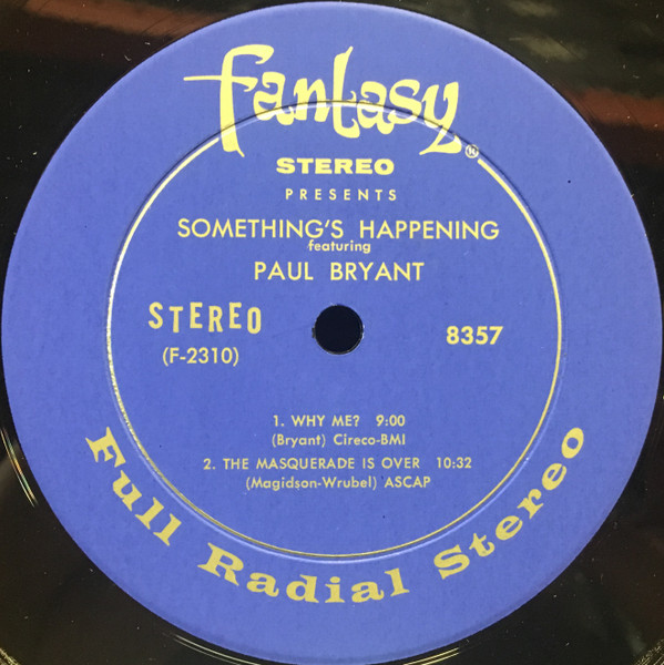 ladda ner album Paul Bryant - Somethings Happening