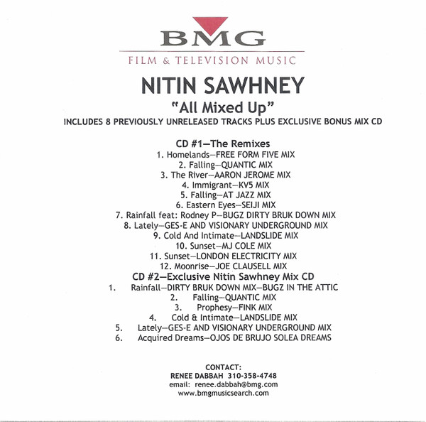 Nitin Sawhney – All Mixed Up (2004, CDr) - Discogs