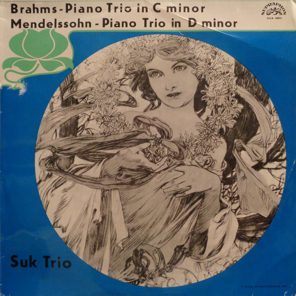 télécharger l'album Brahms Mendelssohn Suk Trio - Piano Trio In C Minor Piano Trio In D Minor