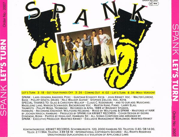 lataa albumi Spank - Lets Turn