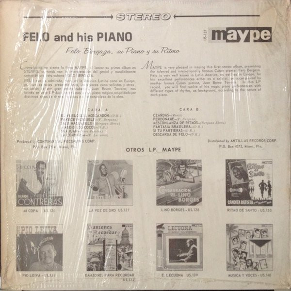 baixar álbum Felo And His Piano - Piano Y Ritmo