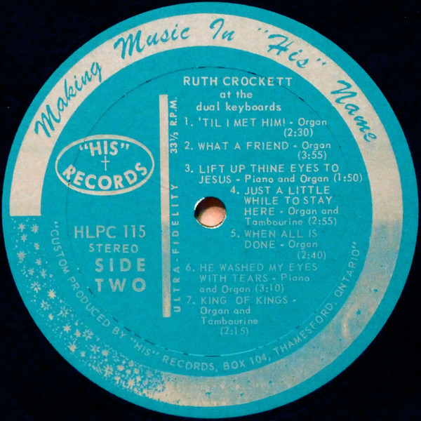 télécharger l'album Ruth Crockett - Ruth Crockett At The Dual Keyboards