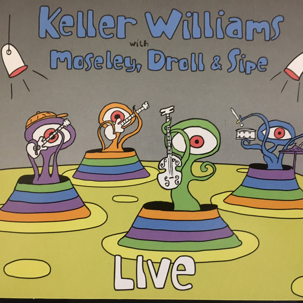 Keller Williams With Moseley, Droll & Sipe – Live (2008, DVD, CD