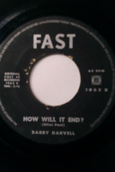 Barry Darvell - How Will It End? | Releases | Discogs