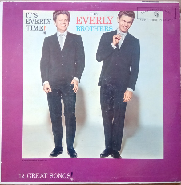 □品□The Brothers エヴァリー・ブラザーズ/it´s Everly time(USED LP)-