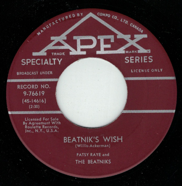 last ned album Patsy Raye & The Beatniks - Beatniks Wish Beatniks Blues