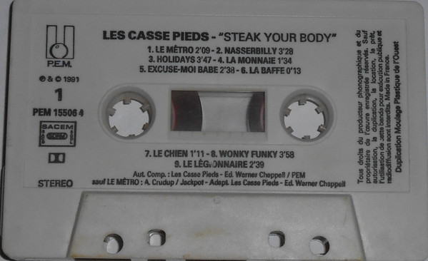 descargar álbum Les Cassepieds - Steak Your Body