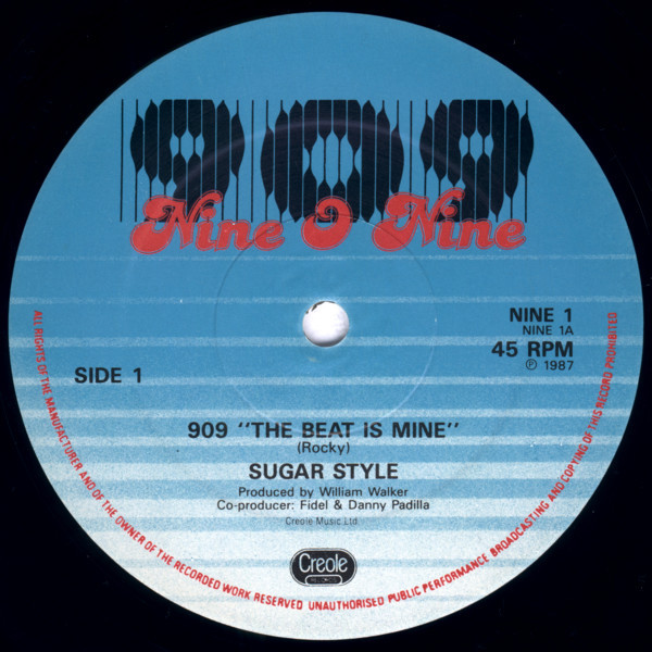 Sugar Style – 909 - The Beat Is Mine (1987, Vinyl) - Discogs