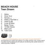 Cover of Teen Dream, 2010, CDr